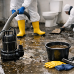 sewage damage cleanup
